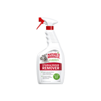 kvapo salinimas - Nature's Miracle Stain & Odour Remover kačių dėmių ir kvapų valiklis, 709 ml - 1 nuotrauka