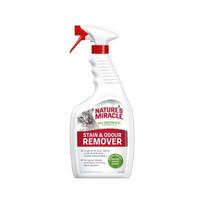 kvapo salinimas - Nature's Miracle Stain & Odour Remover kačių dėmių ir kvapų valiklis, 709 ml - 2 nuotrauka