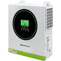 galingas - Qoltec 53864 Hybrid Solar Inverter Off-Grid 3500W 100A 24V MPPT Sinus - 1 nuotrauka