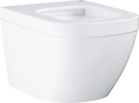 grohe unitazas - Pakabinamas unitazas Grohe EuroCeramic Compact Rimless, be dangčio, 374x490 mm, baltas (White) - 2 nuotrauka