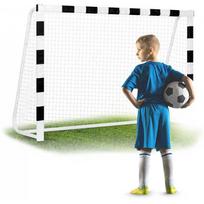 Futbolo vartai Neo-Sport NS-464, 180 x 120 x 60 cm, juodi/balti (Black/White)