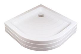 ermitazas duso kabinos - Dušo padėklas Ravak Ronda-90 PU, 91 cm x 91 cm, baltas (White) - 1 nuotrauka