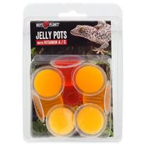 roplas - Roplių pašaras Repti Planet Jelly Pots Fruit, 8 vnt. - 1 nuotrauka