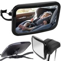 XTROBB automobilinis veidrodis vaikui matyti, juodas (Black)
