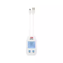 elektros testeris uni t - UNI-T UT658 Dual USB USB-C lizdų testeris - 1 nuotrauka
