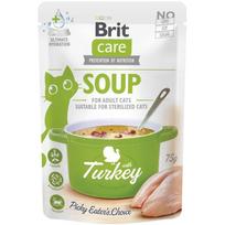 Brit Care Cat Soup Turkey, sriuba su kalakutiena katėms, 75 g