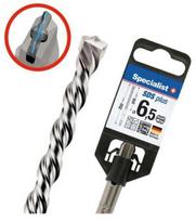 Grąžtas Specialist  77-065250, gipskartoniui/betonui/plytelės, sds plus, 6.5 mm x 31 cm