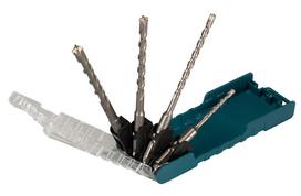 Grąžtų komplektas Makita E-14249, betonui, sds plus (te-c), 5 mm x 16 cm