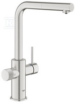Virtuvinis maišytuvas Grohe Blue Pure Minta, nerūdijantis plienas