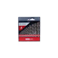 Grąžtų komplektas Haushalt 3541004-1, metalas, tiesus, 1 mm x 13.3 cm