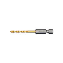Grąžtas Forte Tools, metalas, hss-co, šešiakampis, 3 mm x 6.8 cm