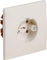 lizdas elektrinei viryklei - Lizdas Vilma 2421110, trifazis, baltas (White) - 1 nuotrauka