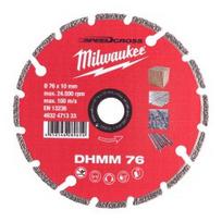 MILWAUKEE Deimantinis pjovimo diskas DHMM 76, 76x10 mm