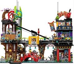 lego ninjago - LEGO Ninjago City Market Riboto platinimo produktas 71799 - 4 nuotrauka
