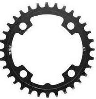 SunRace CRMS00 32T Priekinis dantratis Juodas (Black)