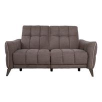 reglaineris 2 - Sofa-lova Home4you Cathy, šviesiai ruda (Light Brown) - 3 nuotrauka