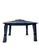 400 - Pavėsinė Domoletti GP0036, 400 cm, juoda (Black) - 2 nuotrauka
