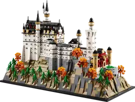 legajos - LEGO Architecture Noišvanšteino pilis 21063 - 4 nuotrauka