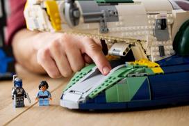 jango fett lego - LEGO Star Wars Jango Fett's Firespray-Class Starship 75409 - 6 nuotrauka
