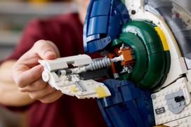 jango fett lego - LEGO Star Wars Jango Fett's Firespray-Class Starship 75409 - 10 nuotrauka