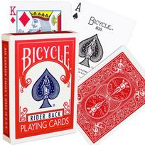 bicycle kortos - Bicycle Standard Retro 808 pokerio kortos (Raudonos) - 2 nuotrauka