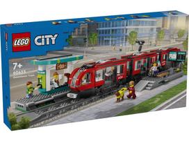 legajos - LEGO City Miesto centro tramvajus ir stotelė 60423 - 3 nuotrauka