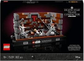 lego star wars - LEGO Star Wars Death Star šiukšlių preso diorama 75339  - 4 nuotrauka