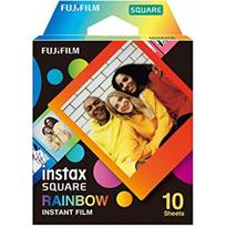 Fotolapeliai Fujifilm Instax Square fotoaparatams - RAINBOW (10 vnt)