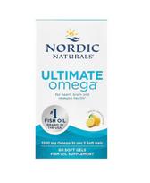 citrinos - NORDIC NATURALS Ultimate Omega, citrinų skonio, 60 kapsulių - 1 nuotrauka