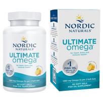 citrinos - NORDIC NATURALS Ultimate Omega, citrinų skonio, 60 kapsulių - 3 nuotrauka