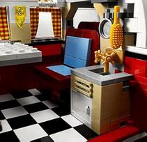 lego volkswagen - LEGO Volkswagen T1 Camper Van 10220 - 3 nuotrauka