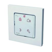 kambario termostatas - Danfoss Icon 088U1020, programuojamas potinkinis termostatas, balta (White) - 1 nuotrauka