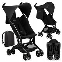 graco vezimelis - Sportinis vežimėlis MoMi Grace, Juodas (Black) - 1 nuotrauka