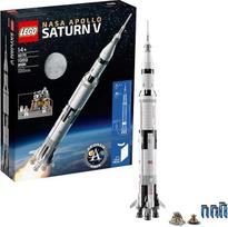 lego detales - LEGO Ideas NASA Apollo Saturn V 21309 - 2 nuotrauka