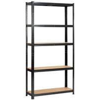 Fancy Garden Lentyna, 90 x 30 x 180 cm, ruda/juoda