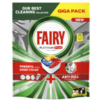 indaploves kapsules - Fairy Platinum Plus All in One Lemon, 71 vnt. - 1 nuotrauka