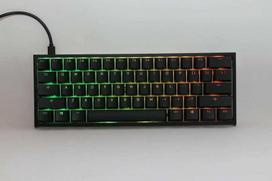 Ducky One 2 Pro Mini RGB Klaviatūra Žaidimams, Cherry MX Raudona (Red)