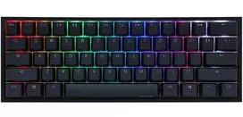 klaviatura zaidimams - Ducky One 2 Pro Mini Klaviatūra Žaidimams USB Juoda (Black) - 1 nuotrauka