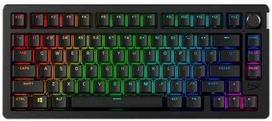 hyperx klaviaturos - HyperX Alloy Rise 75 Wireless, Juoda (Black) - 1 nuotrauka