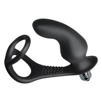 prostatos masazuoklis - Rocks-Off Ro-Zen Pro Prostatos masažuoklis Juodas (Black) - 2 nuotrauka
