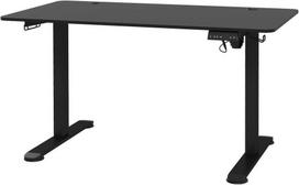 Vinsetto Reguliuojamo aukščio elektrinis stalas 140x70 Juodas (Black)