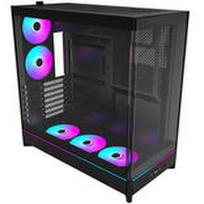 3.0 atx - Montech HS02 PRO Midi-Tower, juodas (Black) - 1 nuotrauka