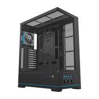 kompiuterio ventiliatorius - Darkflash DY451L PRO kompiuterio dėklas su ventiliatoriumi (juodas) - 1 nuotrauka