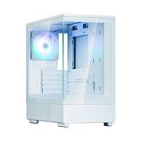 micro atx baltas korpusas - Zalman P10 Micro-ATX Mini Tower, balta (White) - 1 nuotrauka