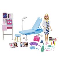 Mattel Barbie Medicinos Gydytojo Lėlė ir Žaidimų Rinkinys GWV01