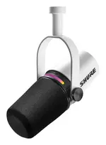shure mikrofonas - Shure MV7+-W Baltas (White) mikrofonas su XLR/USB-C jungtimi - 1 nuotrauka