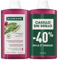 Klorane Barbaria Fig šampūnas rinkinys 2x400 ml