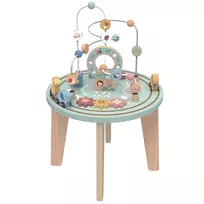 medinis zaislas - Tooky Toys Edukacinis lavinamasis stalas su motorikos kilpa - 1 nuotrauka