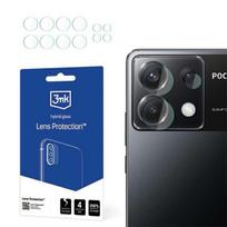 telefono kameros apsauga - 3MK Lens Protect Poco X6 5G Camera lens protection 4pcs - 1 nuotrauka
