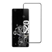 Tempered Glass Blue Star - SAMSUNG Galaxy S20 Ultra Full Face (full glue/case friendly) - black Tempered Glass Blue Star